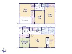 ～全居室南向きの間取り～
・各居室が南向きなので穏やかな陽の入る陽当り良好な仕様。
・明るい空間でくつろぎのお時間をお過ごしいただけます。
