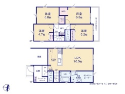 ～4ＬＤＫの余裕の間取り～
・ご家族が多いご家庭でも安心の4ＬＤＫの間取り。
・部屋が余っても物置としてのご利用もできますので、まさに「大は小を兼ねる」余裕の間取りです。
ダウンロード 