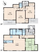 ～全居室南向きの間取り～
・各居室が南向きなので穏やかな陽の入る陽当り良好な仕様。
・明るい空間でくつろぎのお時間をお過ごしいただけます。
