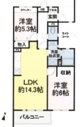 ～南向きのＬＤＫプラン～
・ご家族で過ごすＬＤＫを南向きとする事で穏やかな陽の入る空間に。
・やはり陽当りの良いリビングというのは魅力的ですね。
