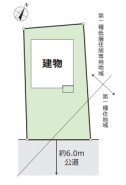 ～陽当りの良い南東道路の立地～
・南東側に道路がございますので、朝から陽の入る陽当り良好なお住まい。
・将来的にも陽当りが確保されているのが嬉しいポイントですね。
