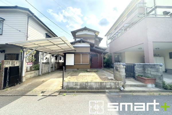 古屋付き売地